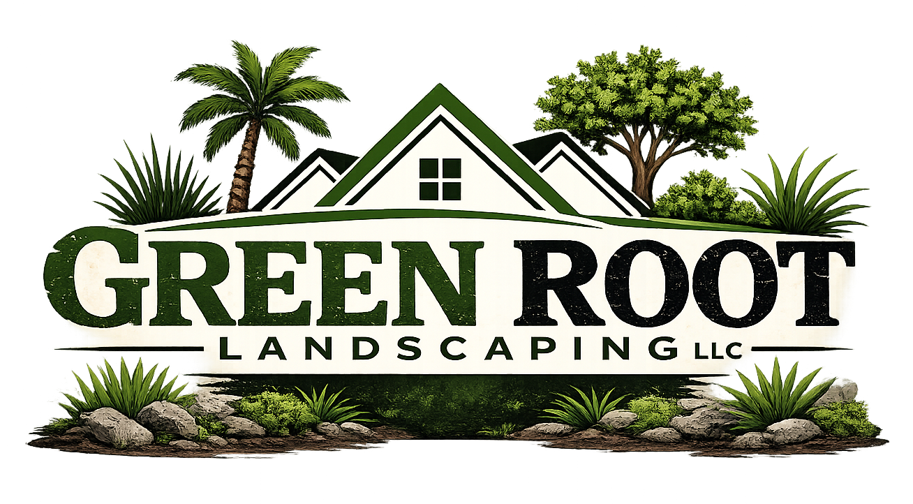 Green Root Landscaping logo
